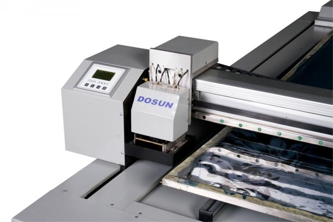 Tekstil gravür sistemi düz mürekkep püskürtmeli ekran Engraver, düz Inkjet gravürcüler Servo Motor ile 3