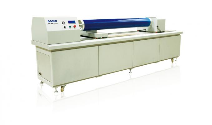 Mavi Döner UV Lazer Oymacı Ekipmanları, Tekstil Kazıma Makinesi 2200mm / 3500mm Ekran Genişlik 0